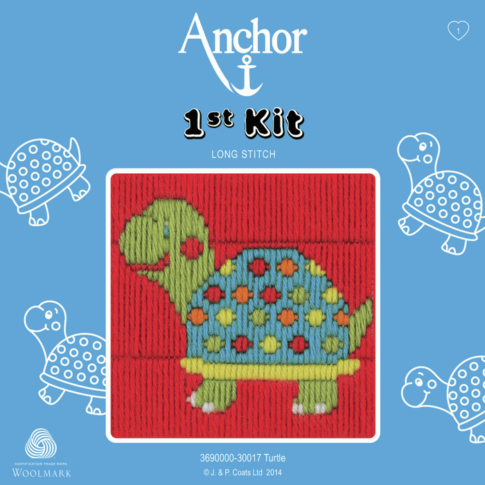 Long Stitch Kit: 1st Kit: Turtle
