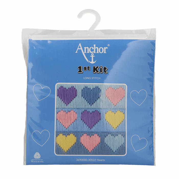 Long Stitch Kit: 1st Kit: Hearts