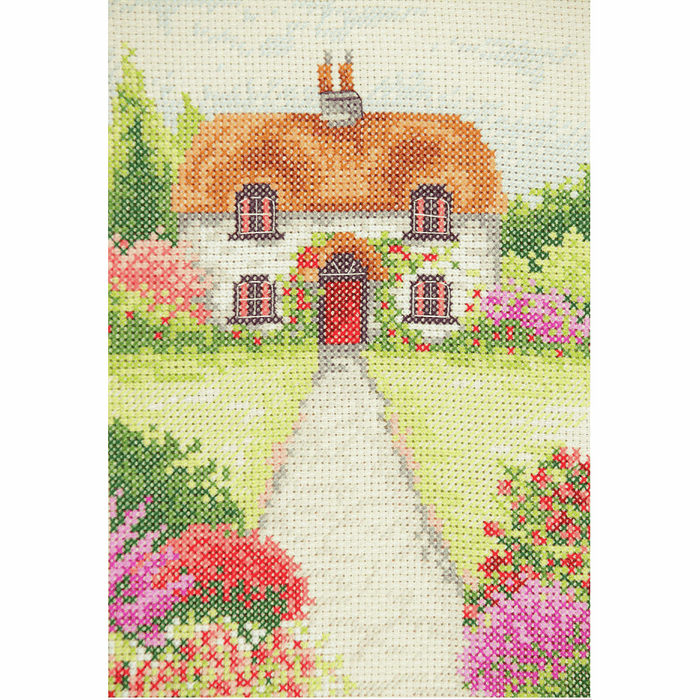 Cross Stitch Kit: Starter: Cottage Garden