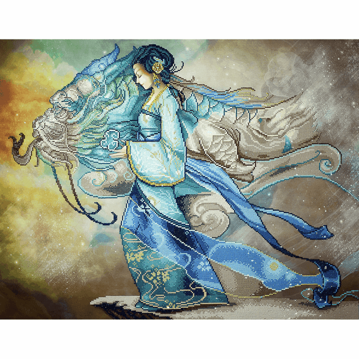 Diamond Painting Kit: Dragon Princess