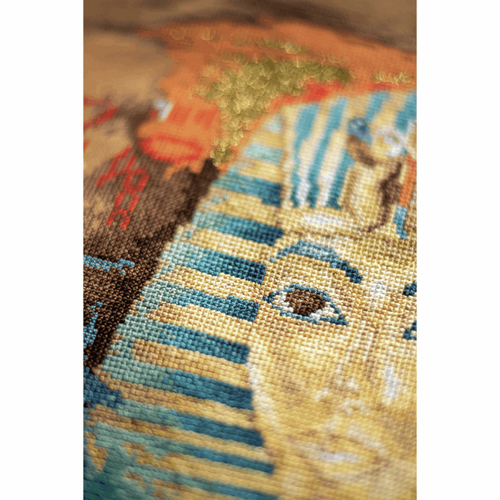 Counted Cross Stitch Kit: Tutankhamun