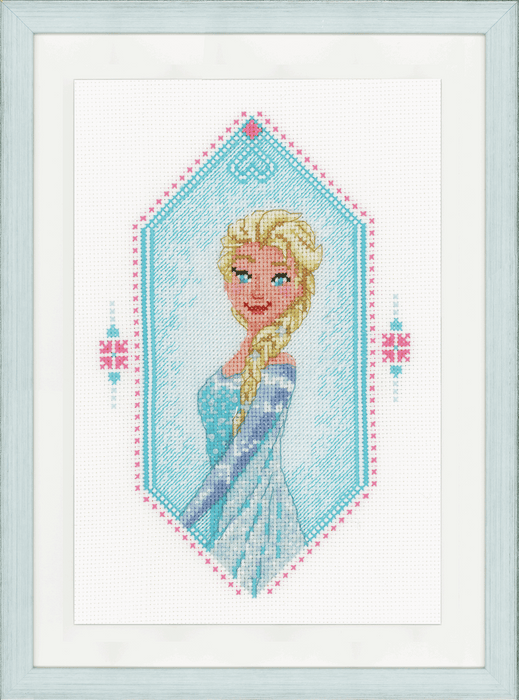Counted Cross Stitch Kit: Disney: Frozen - Heart
